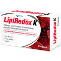 Lipiredox K kwas foliowy witamina B6 B12 monakolina K - prawidłowy cholesterol Nexon Pharma